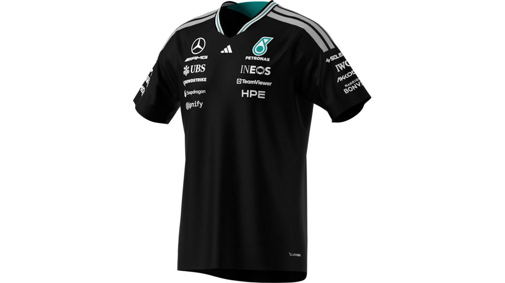 T-Shirt Uomo Authentic Pilota Mercedes-AMG Petronas Formula One Team 2026 - Prodotto Ufficiale