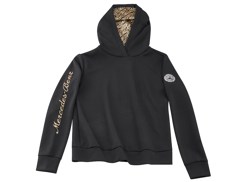 Felpa Mercedes-Benz con cappuccio donna