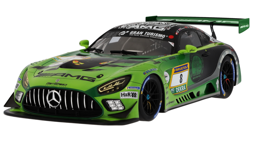 Mercedes-AMG GT3 ADAC RAVENOL 24h Nürburgring 2024 C190 scala 1:18