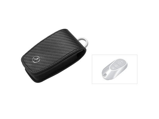 Custodia portachiavi Mercedes-Benz Pelle Carbon Look 8° Generazione