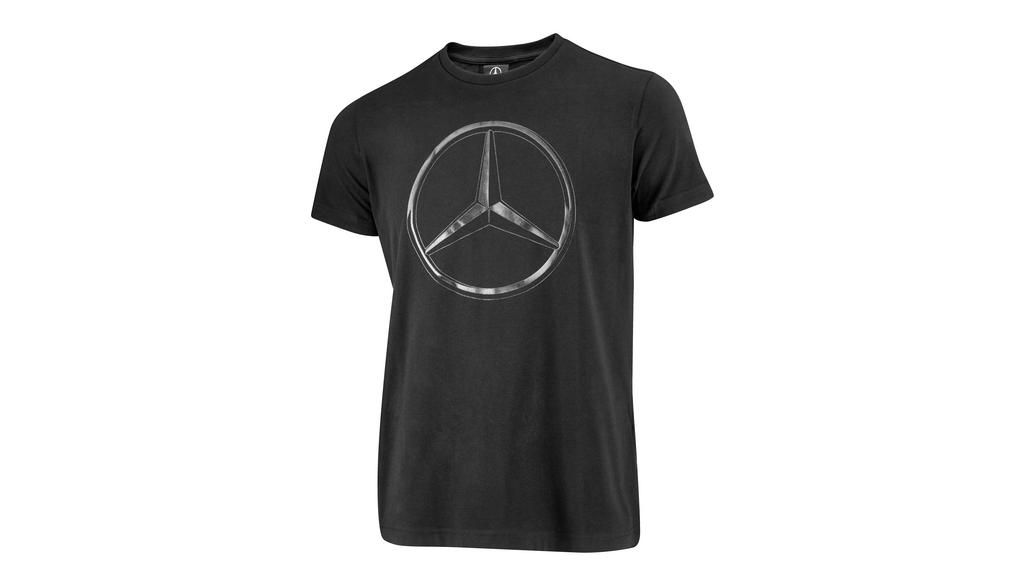 T-shirt da uomo nero, XXL