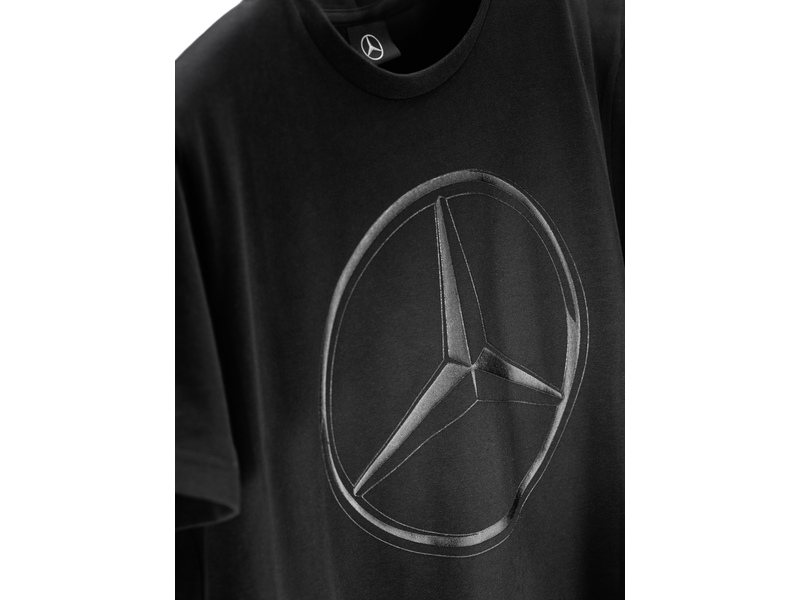T-shirt da uomo nero, XXL