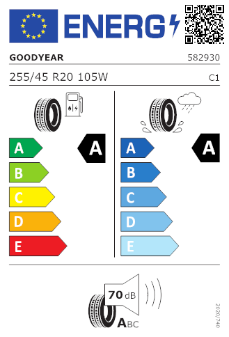 Goodyear 255/45 R20 105W Eagle F1 Asymmetric5 XL MO