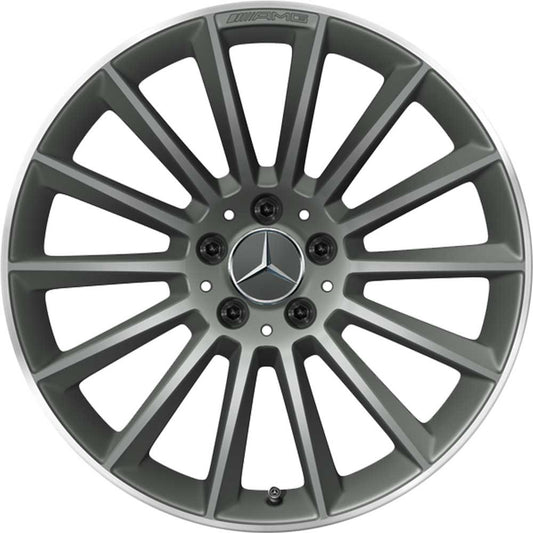Cerchio a razze AMG, 48,3 cm (19 pollici), Bordo del cerchio tornito a specchio CLA C118 X118