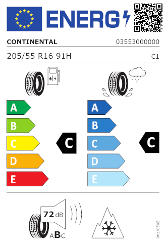 Continental 205/55R16 91H TS860S SSR *WinterContact TS 860 S