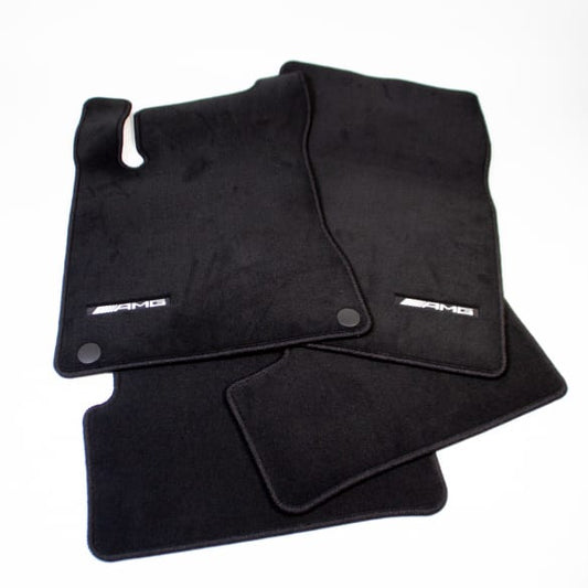 Set 4 Tappetini AMG in velluto Classe C S206 (06/21-) | W206 (06/21-)
