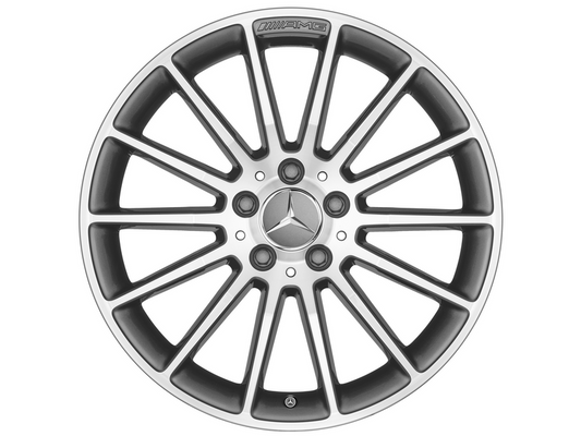 Cerchio a razze AMG, 45,7 cm (18 pollici), tornitura a specchio CLA