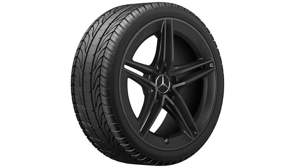 Set cerchi AMG a 5 doppie razze, 48,3 cm (19 pollici)