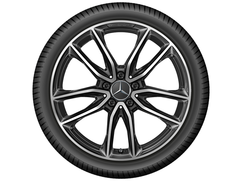 Set di ruote complete Invernali 19'' - Classe CLA (cod. modello vettura: 118) - Classe A (cod. modello vettura: 177) - Classe B (cod. modello vettura: 247)