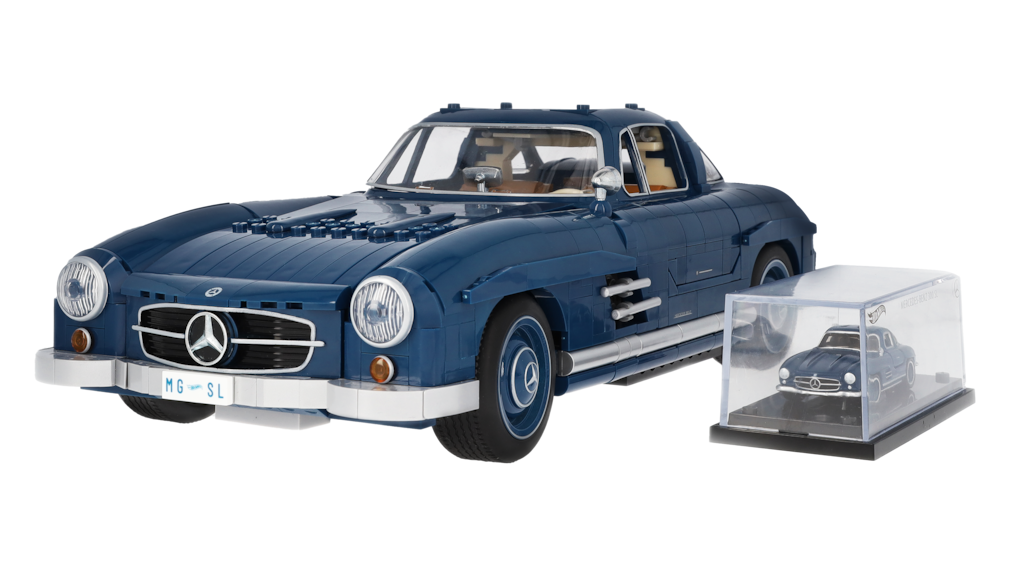 Modellino Mattel in mattoncini Mercedes-Benz 300 SL W 198 (1954-1957)