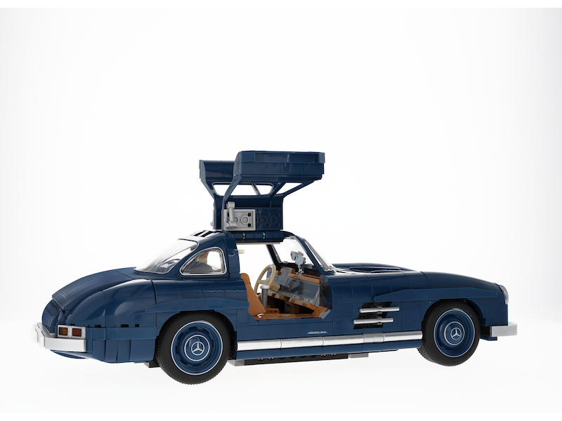 Modellino Mattel in mattoncini Mercedes-Benz 300 SL W 198 (1954-1957)