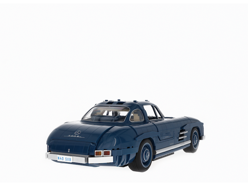 Modellino Mattel in mattoncini Mercedes-Benz 300 SL W 198 (1954-1957)