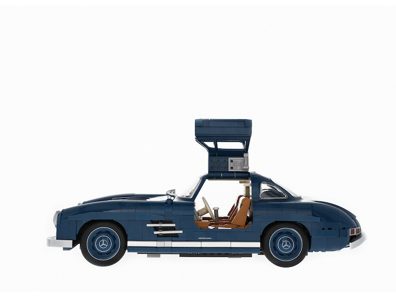 Modellino Mattel in mattoncini Mercedes-Benz 300 SL W 198 (1954-1957)