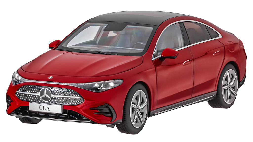 Modellino Mercedes-Benz CLA Coupé C178 scala 1:18
