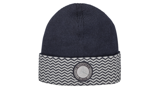 Berretto Invernale Mercedes-Benz, colore Navy - Prodotto Ufficiale