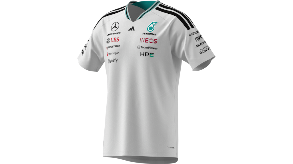 T-Shirt Uomo Authentic Pilota Mercedes-AMG Petronas Formula One Team 2026 - Prodotto Ufficiale