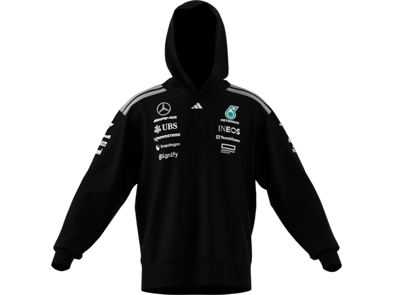 Felpa con Cappuccio Mercedes-AMG Petronas F1 Team Driver 2026 – Prodotto Ufficiale