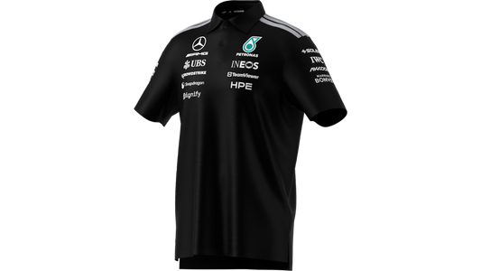 Polo Uomo Mercedes-AMG PETRONAS F1 Team Collezione 2026 - Prodotto Ufficiale