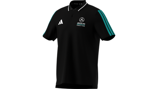 Polo Uomo Mercedes-AMG Petronas Formula One Team – 100% Cotone, Logo Adidas