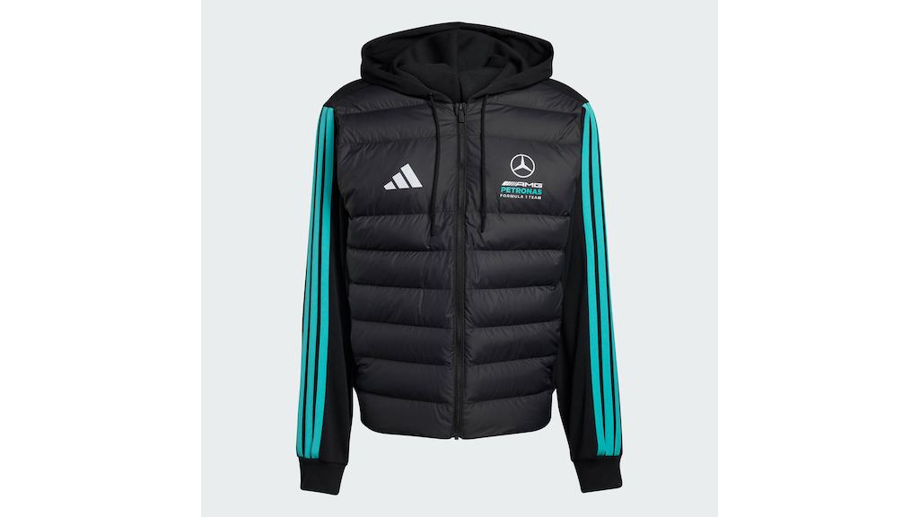 Giacca Uomo Mercedes-AMG Petronas Formula One Team – Mezza Stagione, Logo Adidas
