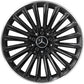 Cerchio in lega AMG 19 pollici Mercedes-Benz nero – razze sportive R19 ET49 bordo tornito originale