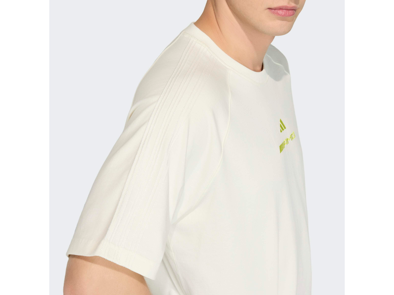T-shirt Unisex Mercedes-AMG in Cotone con Logo Adidas - Prodotto Ufficiale