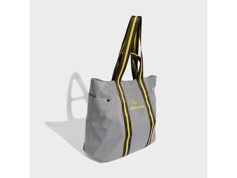 Shopper Mercedes-AMG Grigia con Logo Adidas - Prodotto Ufficiale