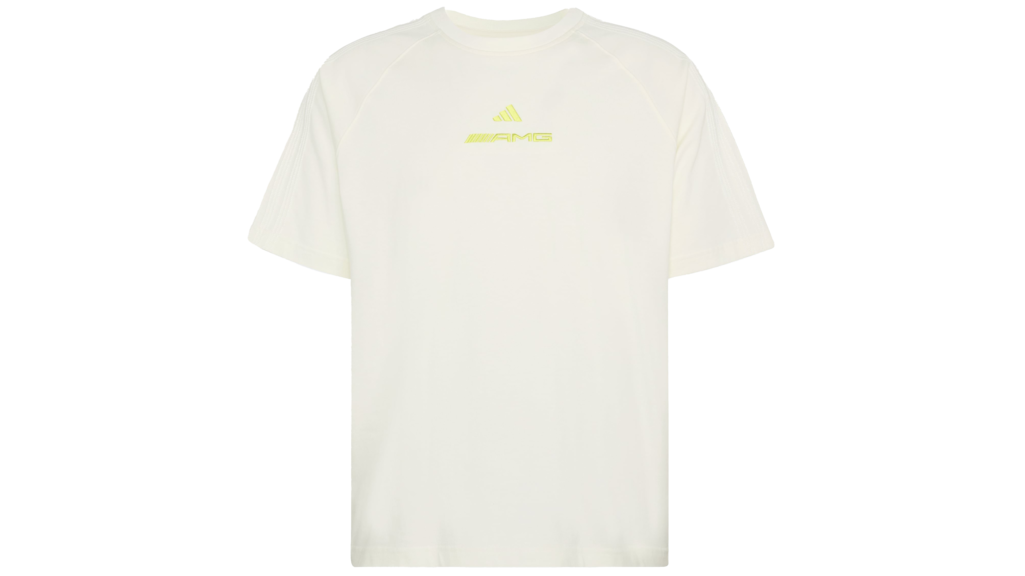 T-shirt Unisex Mercedes-AMG in Cotone con Logo Adidas - Prodotto Ufficiale