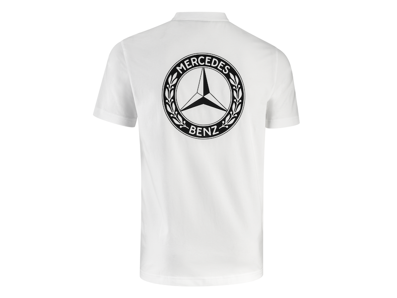 T-Shirt Unisex Mercedes-Benz 140 Years of Innovation Bianca – Made for Mercedes-Benz by BOSS