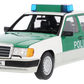 230 in W 124 (1989-1993) Policijska limuzina 1:18