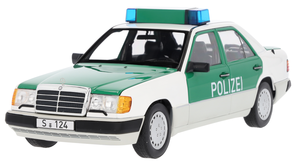 230 in W 124 (1989-1993) Policijska limuzina 1:18