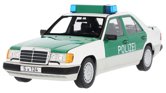 230 E W 124 (1989-1993) Berlina Polizia Scala 1:18