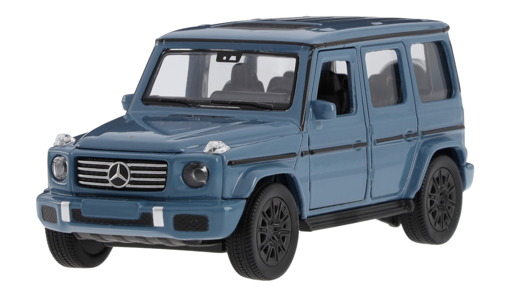 Offroad-Fahrzeug der G-Klasse W465 1:43 Skala Vintage Blau