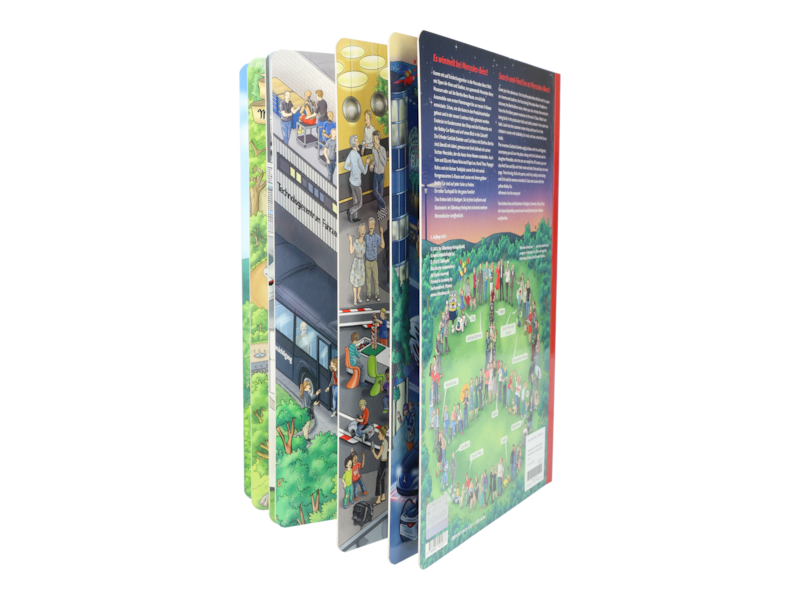 Libro per Bambini Illustrato Mercedes-Benz - Prodotto Ufficiale