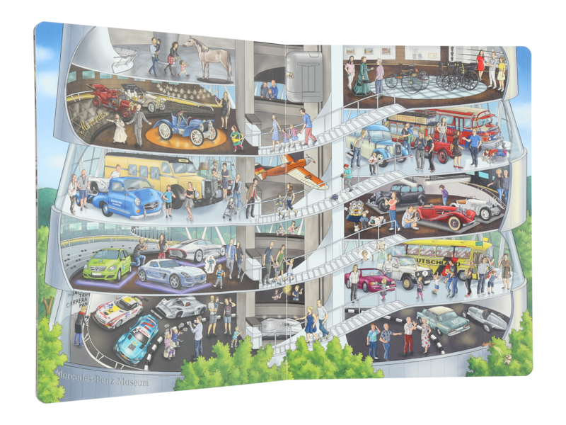 Libro per Bambini Illustrato Mercedes-Benz - Prodotto Ufficiale