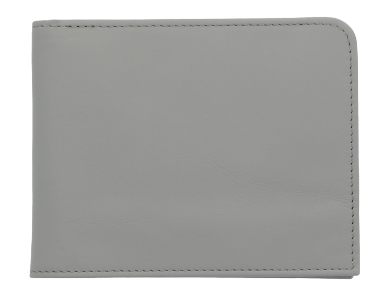 Billetera gris plateado