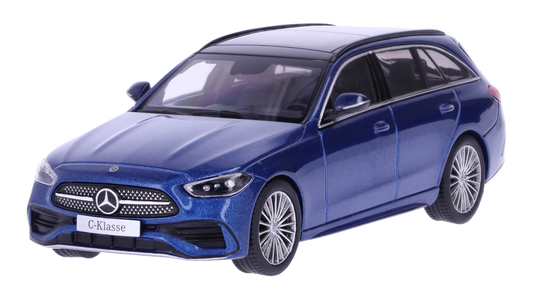 Razred C Station-Wagon AMG Line S206 Modra lestvica 1:43