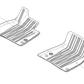 Tappetini Anteriori in Gomma Dynamic Lines EQE 296 SUV