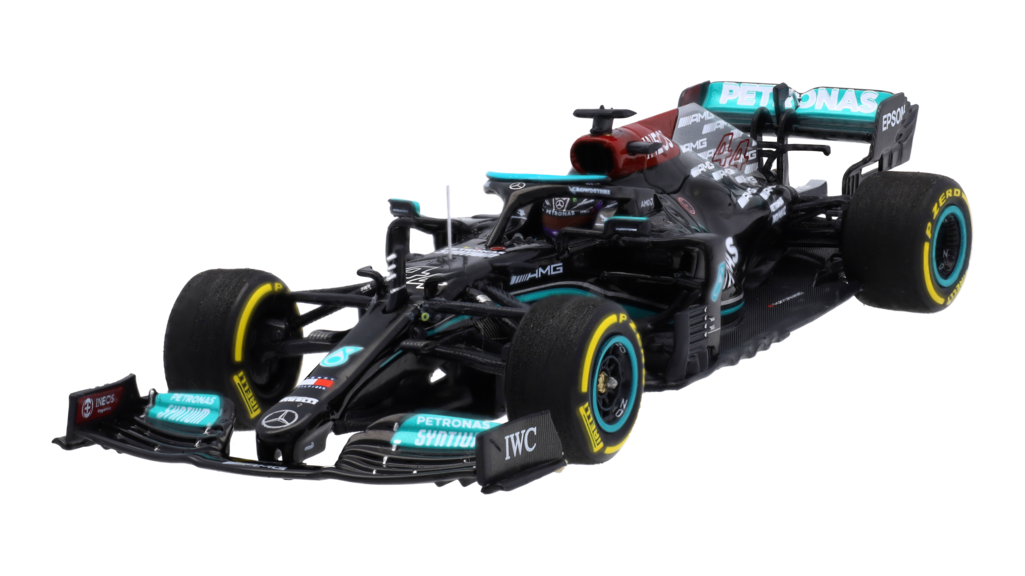 Team MERCEDES-AMG PETRONAS F1 W12 Stagione 2021 Lewis Hamilton Scala 1:43