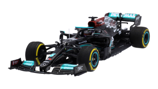 Team MERCEDES-AMG PETRONAS F1 W12 Stagione 2021 Lewis Hamilton Scala 1:43