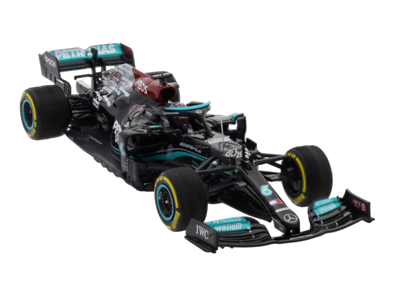 Team MERCEDES-AMG PETRONAS F1 W12 Stagione 2021 Lewis Hamilton Scala 1:43