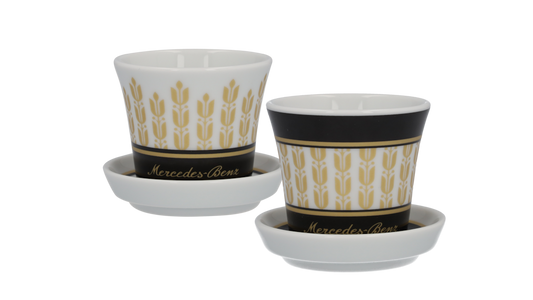 Set 2 Tazzine Espresso Originali Mercedes-Benz by KAHLA (4 Pezzi)