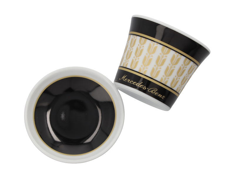 Set 2 Tazzine Espresso Originali Mercedes-Benz by KAHLA (4 Pezzi)