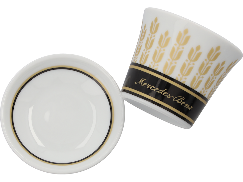 Set 2 Tazzine Espresso Originali Mercedes-Benz by KAHLA (4 Pezzi)