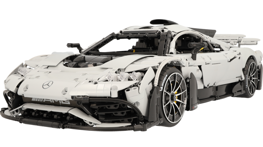 Modellino Mercedes-AMG ONE C298 – R/C di Mattoncini Scala 1:8 con Telecomando, 3.295 Pezzi – Collezione Originale Mercedes-Benz