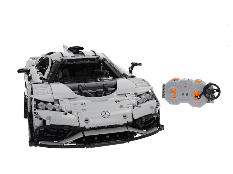 Modellino Mercedes-AMG ONE C298 – R/C di Mattoncini Scala 1:8 con Telecomando, 3.295 Pezzi – Collezione Originale Mercedes-Benz