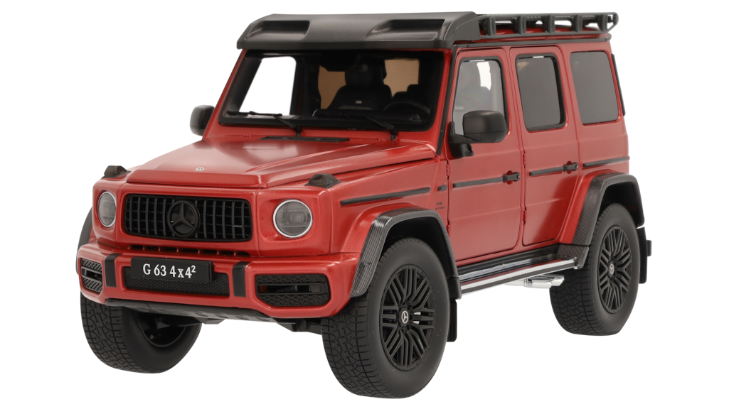 Mercedes-Benz AMG G 63 4x4² 1:18 – Rosso Giacinto