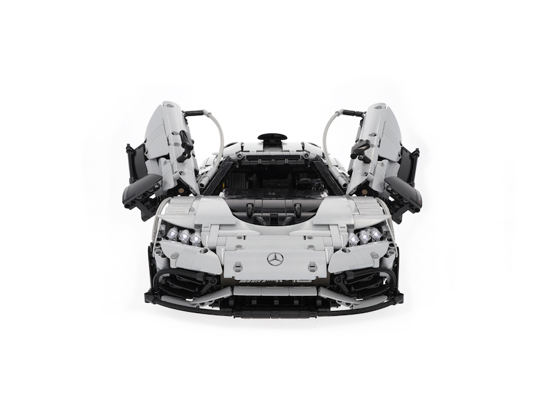 Modellino Mercedes-AMG ONE C298 – R/C di Mattoncini Scala 1:8 con Telecomando, 3.295 Pezzi – Collezione Originale Mercedes-Benz