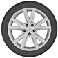 Cerchio a 5 doppie razze, 45,7 cm (18 pollici) per Mercedes C218 / X218