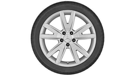 Cerchio a 5 doppie razze, 45,7 cm (18 pollici) per Mercedes C218 / X218